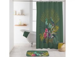 Jedinečný a originálny kúpeľňový koberec 45 x 75 cm s exotickým vzorom