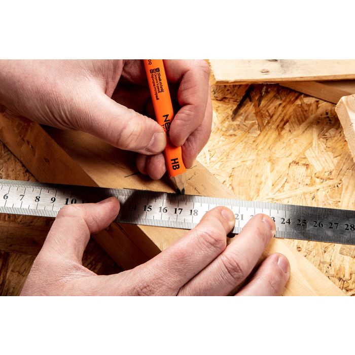 Vonalzó 100 cm, rozsdamentes acél 72-210 NEO