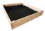 Aiuole rialzate in legno per giardino 120 x 80 x 18 cm