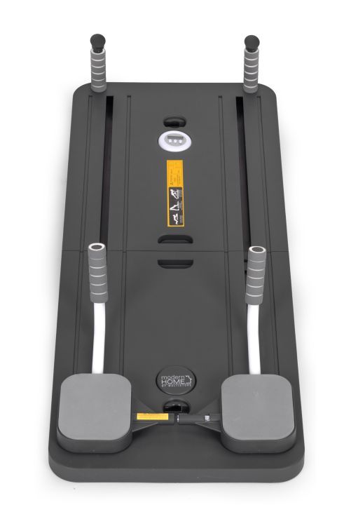 Multifunktionales Pilates Board - Trainingsboard mit Expandern, Griffen und LCD-Display
