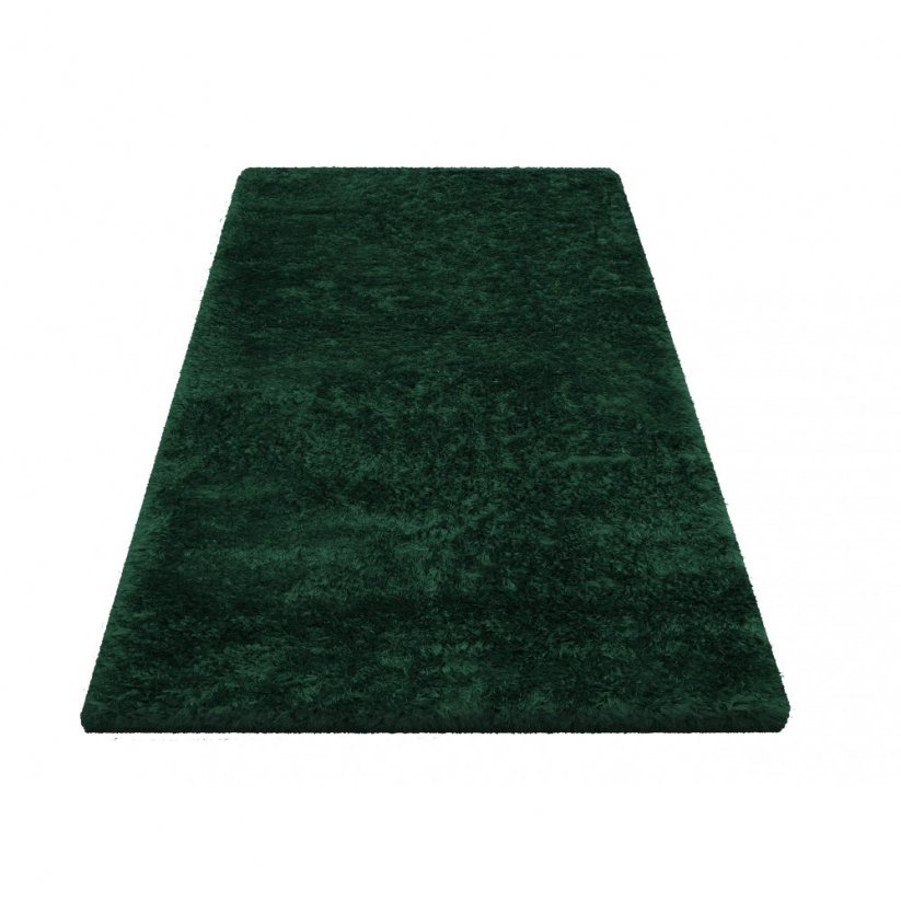 Luksuzni tepih u prekrasnoj smaragdnoj boji