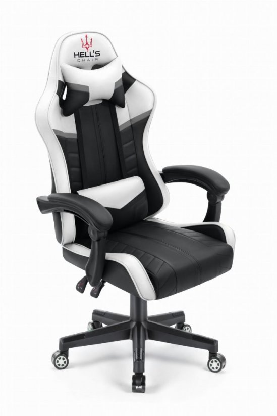 Gaming stolica HC-1004 crno-bijela