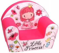 Scaun pentru copii din spumă 51 x 33 x 42 cm prințesă