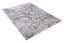 Jednoduchý moderní koberec v šedé barvě s bílým motivem - Rozměr koberce: Šířka: 160 cm | Délka: 230 cm