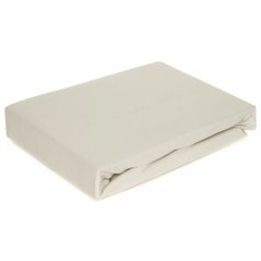 Cearșaf elastic SOFT crem – husă de saltea moale cu elastic