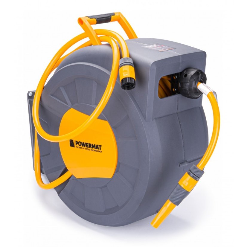 Tambur automat pentru furtun de grădină 35m 1/2" PM-ABNW-35M