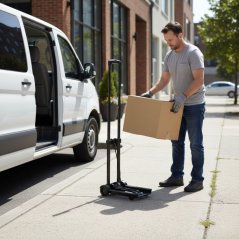 Összecsukható kézi szállítókocsi 30 kg-ig