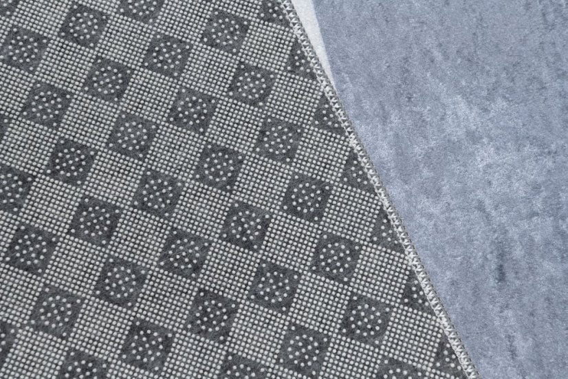 Kinderteppich mit Tier- und Straßenmotiv 