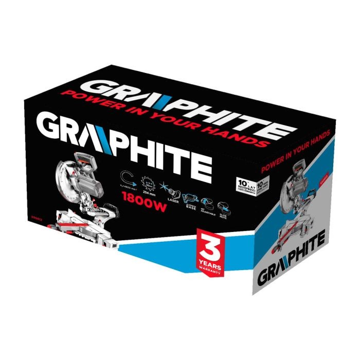 Úkosová pila 1800W, 59G812 GRAFIT