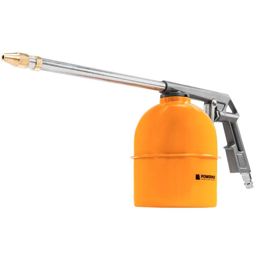 Pistol pneumatic de ulei și grăsime 0,85 l - duză 210 mm, conexiune 1/4"