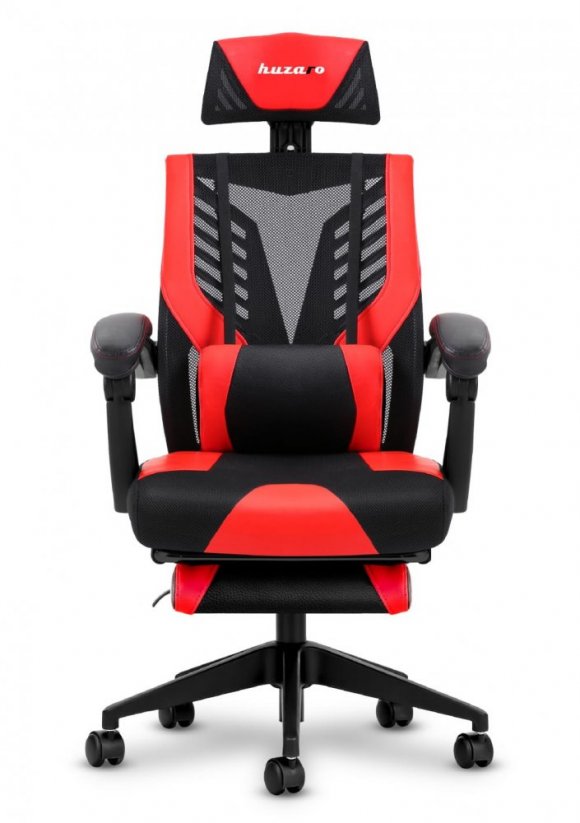 Hochwertiger roter Gaming-Stuhl COMBAT 4.2