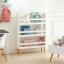 Kinderregal für Spielzeug und Bücher - weiß, 3er-Regal