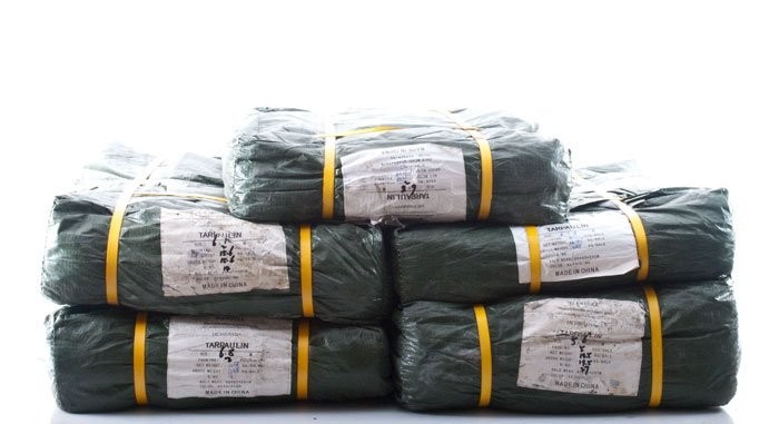 Prelată verde-argintie rezistentă la îngheţ