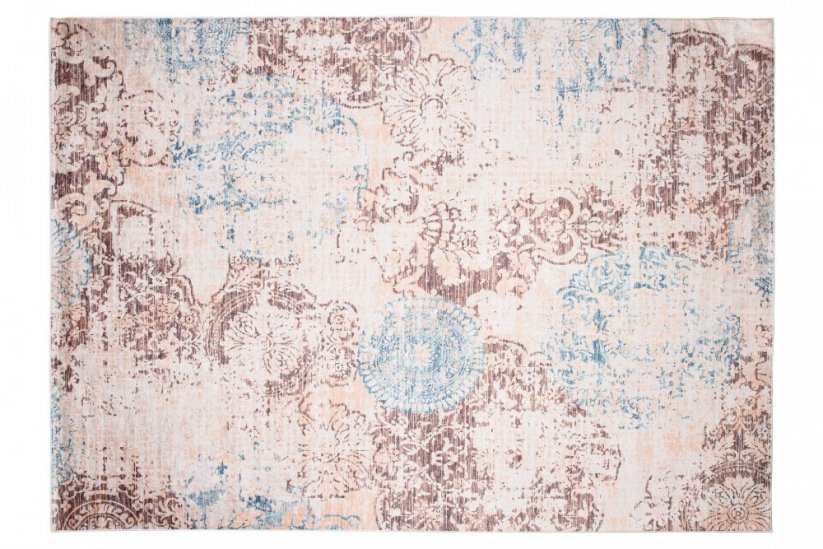 Trendy koberec v hnědých odstínech s jemným vzorem - Rozměr koberce: Šířka: 120 cm | Délka: 170 cm