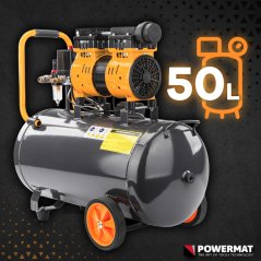 Bezolejový kompresor PM-KBO-50T – 50 l, 8 bar