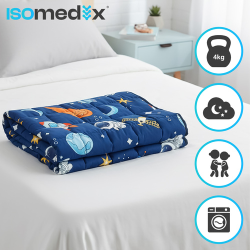 Coperta sensoriale pesata per bambini di 4 kg - 150 x 100 cm
