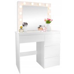 Schminktisch mit Beleuchtung und Schubladen