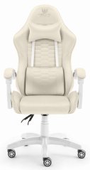 Herné kreslo HC-1000 Beige - zamatová látka