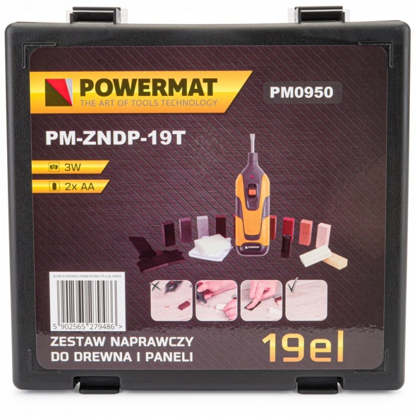 Set reparații podele și mobilă 18 buc PM-ZNDP-19T
