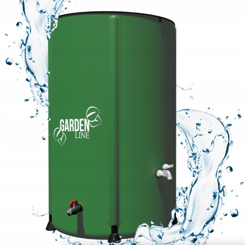 Skladacia nádrž na dažďovú vodu - viac objemov