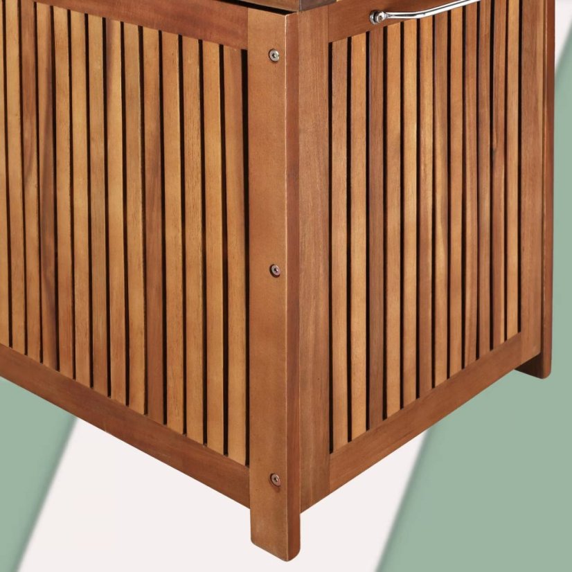 Box da giardino in legno di acacia 350 l