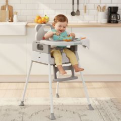 Kinder-Esszimmerstuhl - Multifunktionaler Panda-Fütterungsstuhl