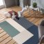 Kiváló minőségű szőnyeg geometrikus mintával