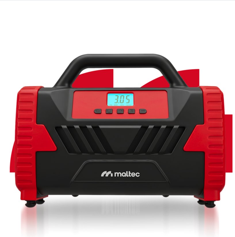 MALTEC TURBOAIR200 12 V/230 V automobilski kompresor – prijenosna pumpa od 150 PSI