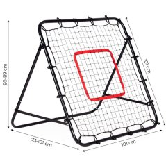 Rete da calcio per allenamento 100 × 100 cm