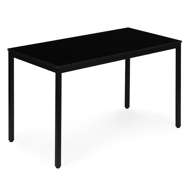 Kuchynský stôl čierny 120 x 60 cm – univerzálny stôl pre 4–5 osôb