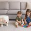 Kinderhocker mit Schafmotiv