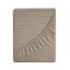 Spannbettlaken SOFT beige – elastisches Bettlaken für Matratzen