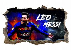 3D zidna naljepnica - Lionel Messi 120 x 72 cm