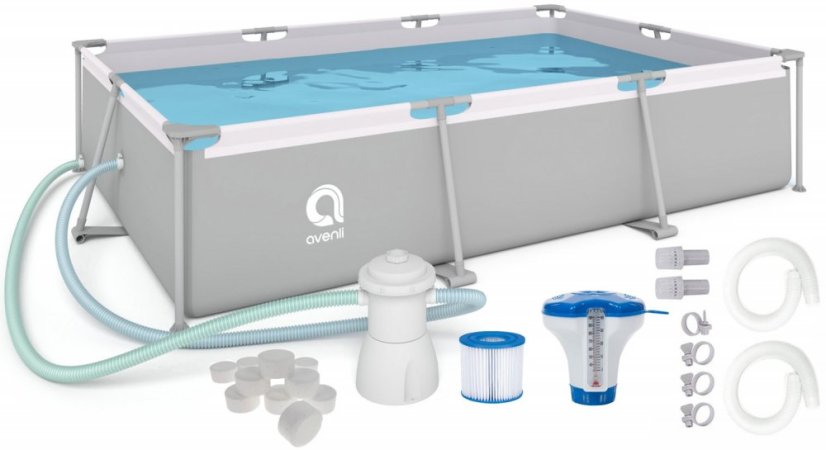 Kerti medence szűrővel 300 x 207 x 65cm