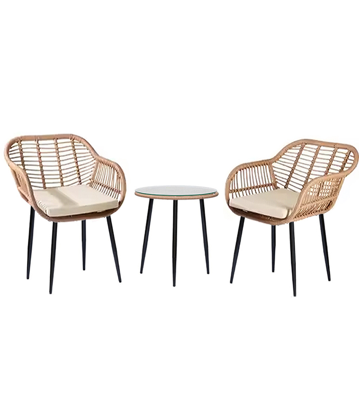 Set záhradného nábytku z technoratanu NAPOLI