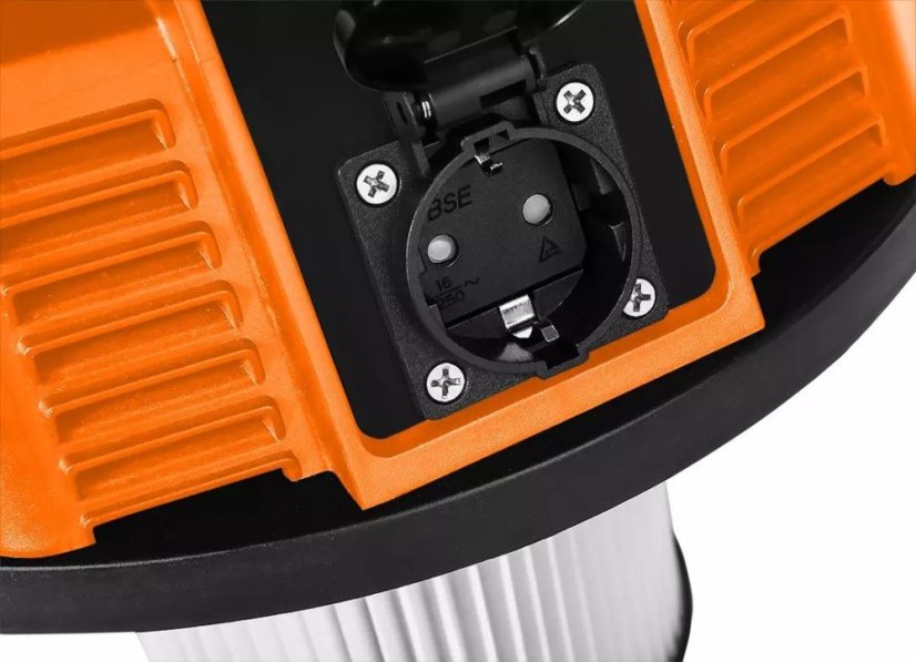 Priemyselný vysávač na mokré a suché vysávanie 1600 W, 35 l