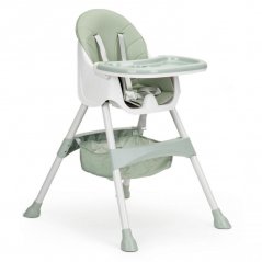 Blagovaonska stolica za djecu u azurnoj boji