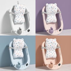 Cada de baie pliabilă pentru copii VAIANA PREMIUM cu pernă - mai multe culori