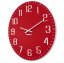 Декоративен стенен часовник червен