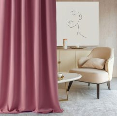 Záves Aura vo farbe indickej ružovej