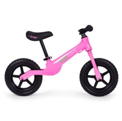 Детски велосипед за баланс с безкамерни колела - розов