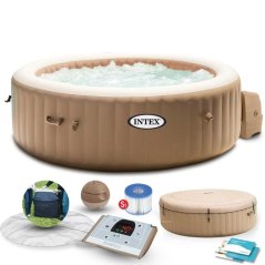 Felfújható jacuzzi hidromasszázzsal