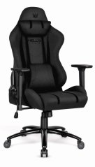 Sedia da gioco ergonomica HC-1013 - rivestimento in tessuto nero di alta qualità