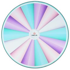 Tappetino per giochi sotto la sedia CHAIR RAINBOW