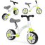 Dječji bicikl bez pedala ECOTOYS - Boja: Bijelo-crna