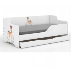 Otroška postelja z jelenčkom 160x80 cm