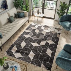Tappeto moderno con motivo geometrico Fiesta