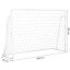Futbalová bránka so stenou 180x61x122 cm