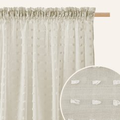 Beige Vorhang  Casablanca  300 x 250 cm