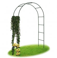Arco a pergola per piante rampicanti 140 x 38 x 240 cm